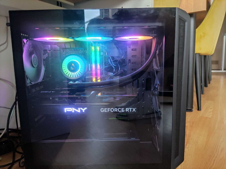 Komputer gamingowy (Ryzen, WIFI, RTX 4080 SUPER, AIO, DDR5 64GB, 2TB)