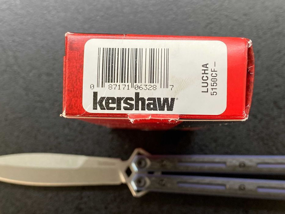 Метелик Kershaw Lucha Balisong 5150CF. CPM20CV, Carbon, Titanium. USA