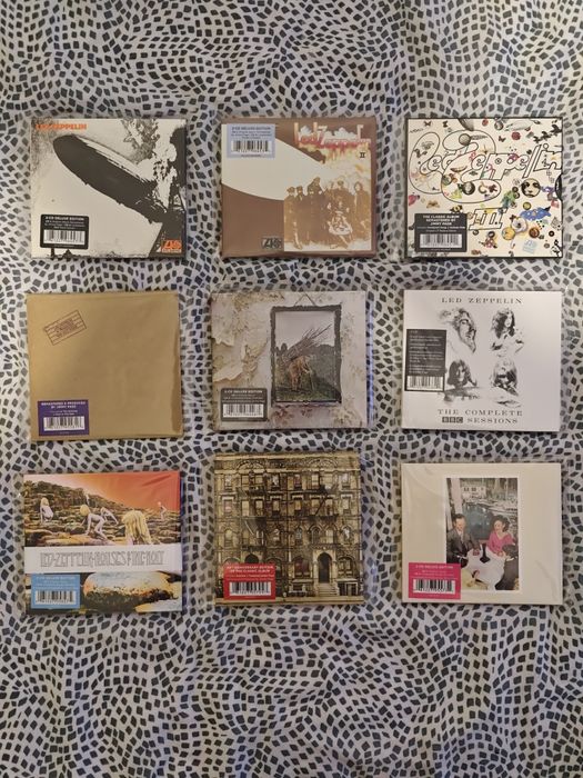Led Zeppelin Komplet 16CD Gdańsk Zaspa Młyniec • OLX.pl