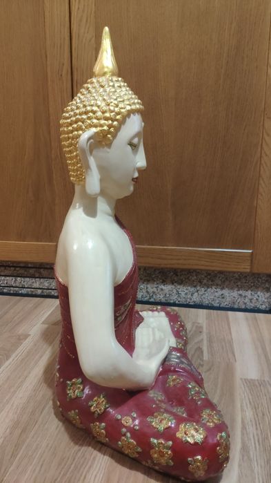 Buda decoração pintado a mao