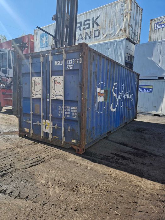 SPRZEDAM Używany kontener morski 20 DV CW - GWARANCJA SZCZELNOŚCI!