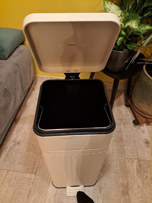 Industrial zara Duży Kosz metalowy na śmieci