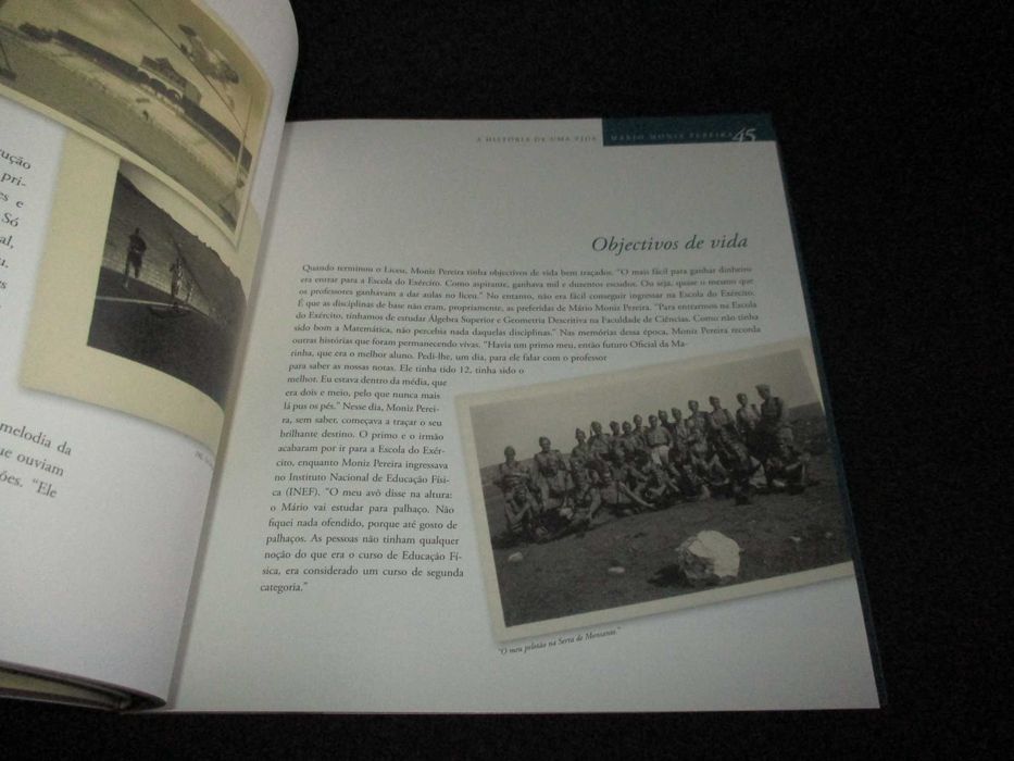 Livro Mário Moniz Pereira A História de Uma Vida Sandra Guimarães