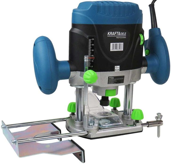 KRAFT&DELE Frezarka Górnowrzecionowa Do Drewna 6-8mm 1900w KD1683-z