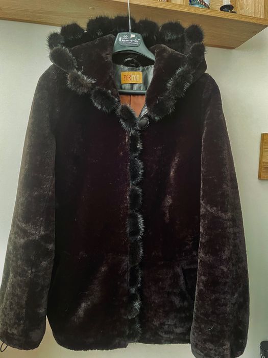 Полушубок мутоновий