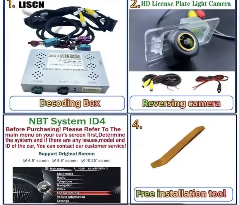 Адаптер камери BMW nbt evo