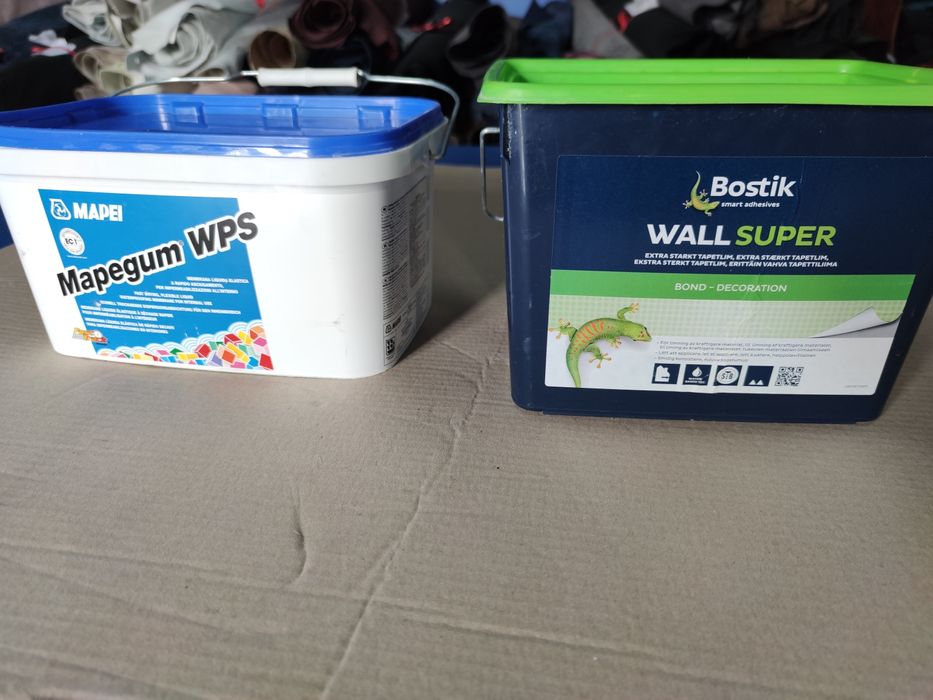 Mapegum WPS і Bostik Wall Super