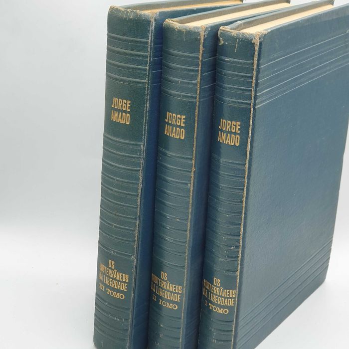 Livro - Jorge Amado - O Muro de Pedras Vol 1, 2, 3 - PARP