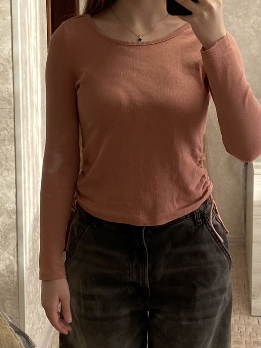 рожева кофта,лонг