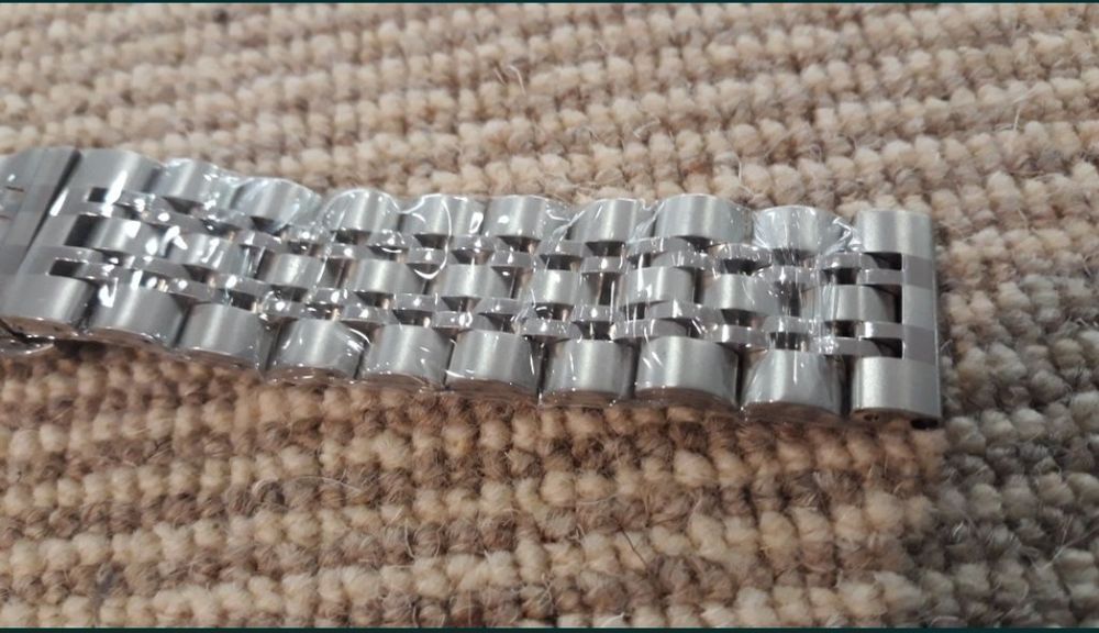 Bracelete Aço Maciço 20mm 22mm Seiko Citizen Omega Hamilton Certina