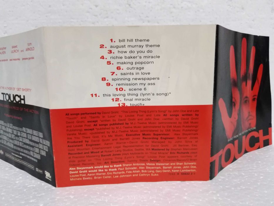 CD Music From The Motion Picture "Touch"