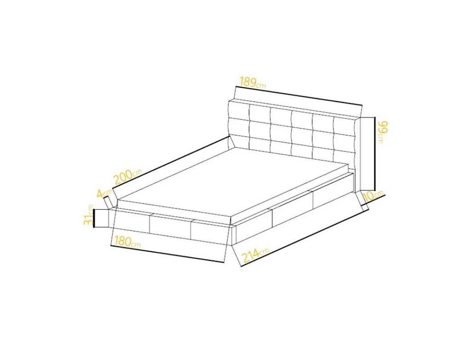 Łóżko tapicerowane 180 szare pojemnik promocja wyprzedaż wysyłka hit