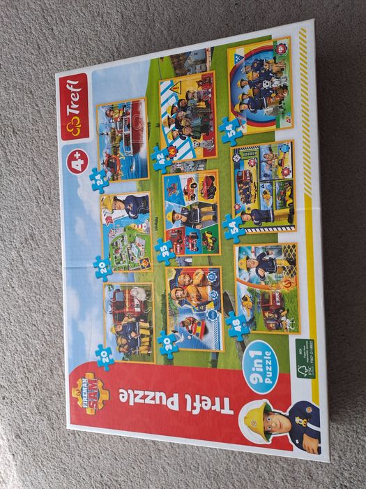 Trefl Puzzle 9w1 Strażak Sam 93189