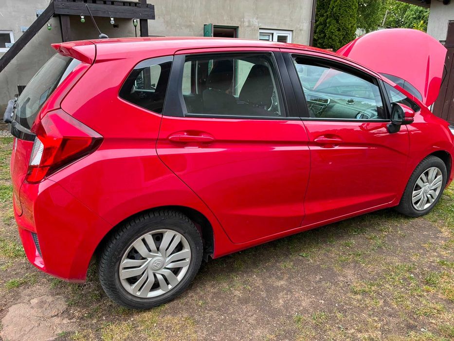 Honda Jazz czerwona prywatnie