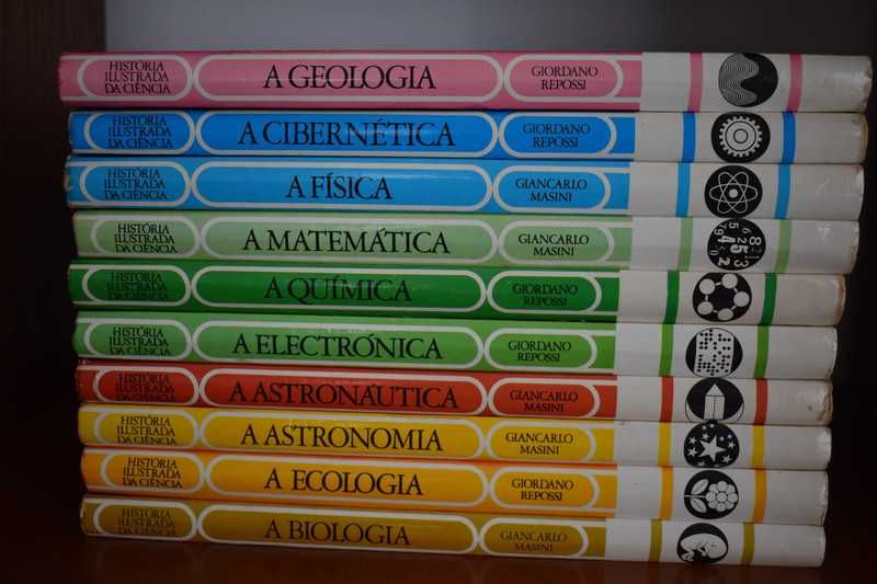 Coleção completa História Ilustrada da Ciência