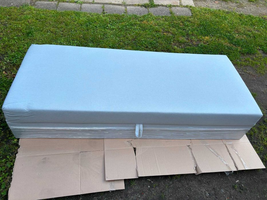NOWE Łóżko, tapczan, wersalka 90x200.MATERAC Kieszeniowy.
