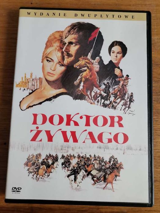 Płyta DVD "Doktor Żywago", materiały dodatkowy: wstęp, wywiady.