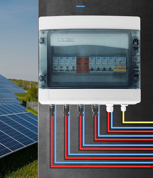 PV коробка з блискавкозахистом DC 600V для СЕС