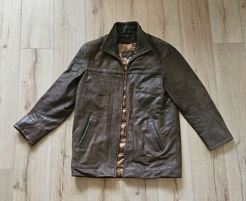 Шкіряна куртка Senator розмір L (59/90) високої якості. Турція кожанка