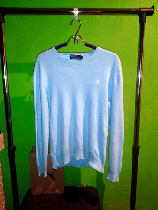 POLO ralph lauren Оригінал розмір М худі blue