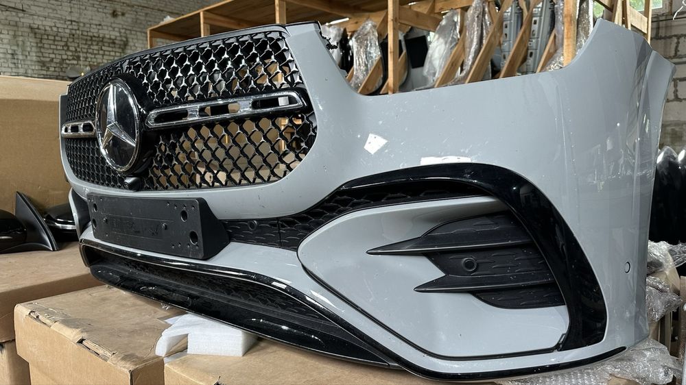 бампер фары Мерседес GLE 167 AMG GLS X 167 рест рестайл 2023 оригинал