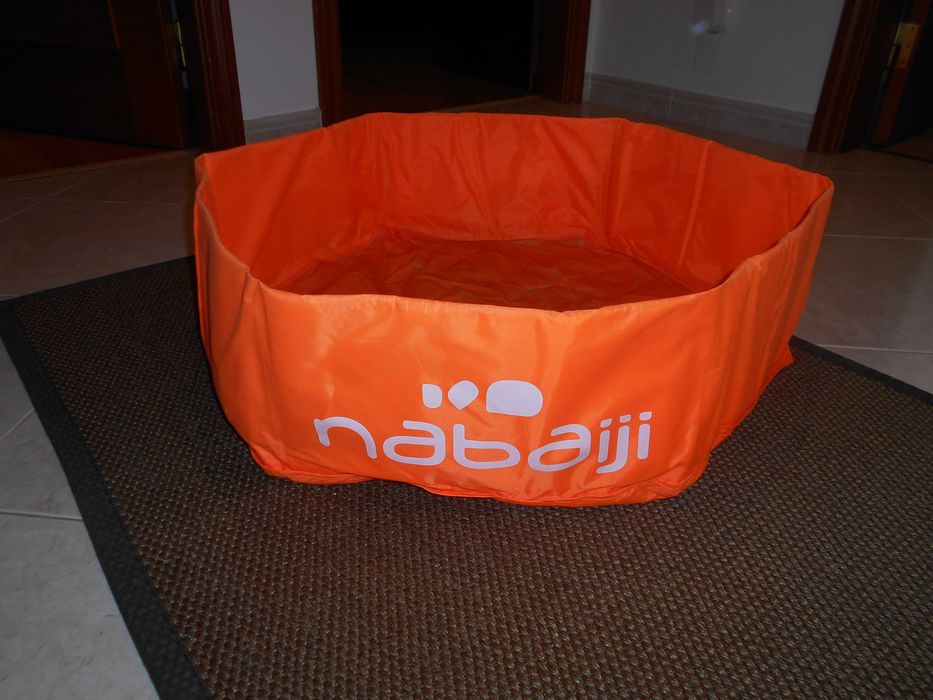 Piscina Criança Bebé Tidipol Nabaiji Laranja 65 diametro