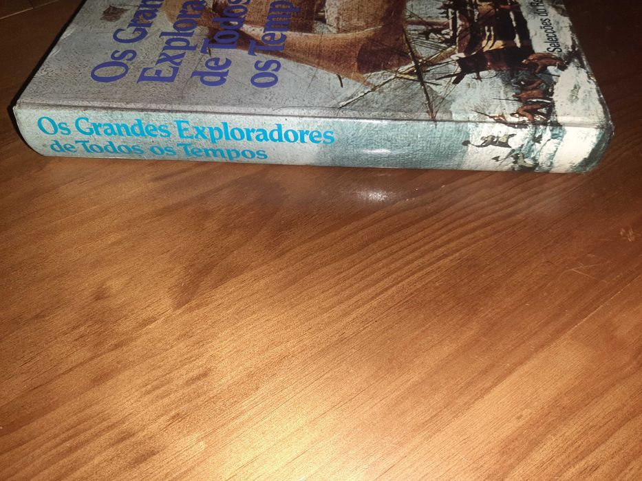 Livro "Os Grandes Exploradores de Todos os Tempos"