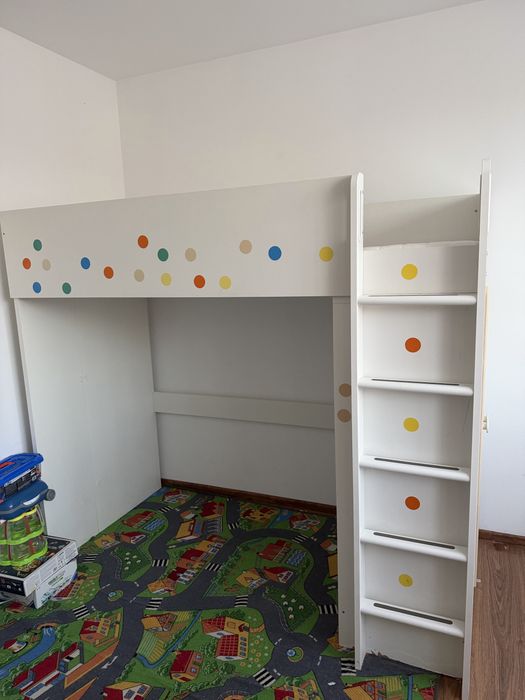 Łóżko piętrowe Ikea Smastad