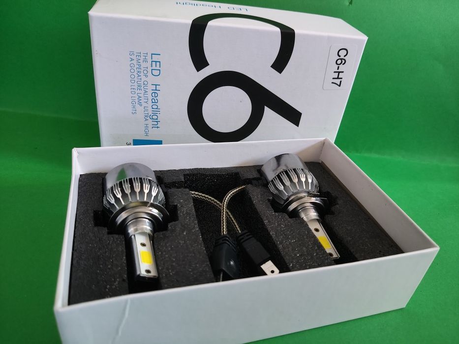 Lâmpadas led H1 H4 H7