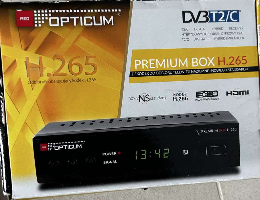 Dekoder dvb2 do telewizji naziemnej