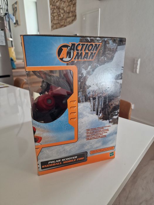 Action Man Polar Scooter anos 90 selado