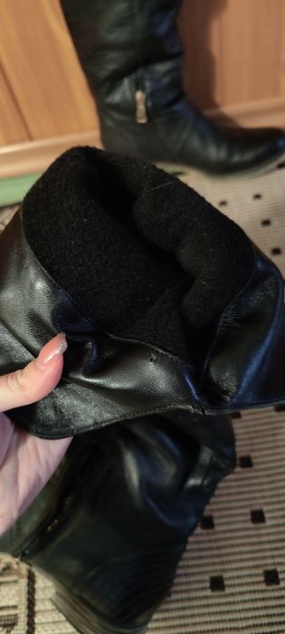Чоботи зима , шкіра 39 розмір