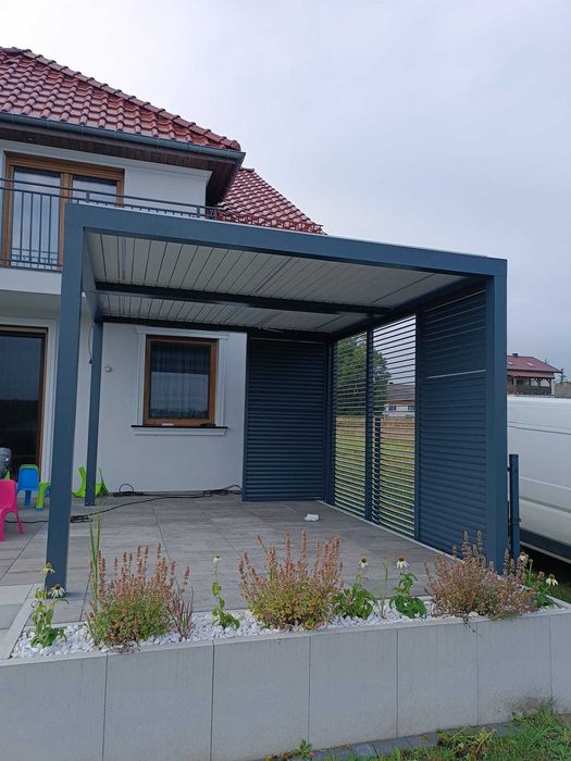Pergola aluminiowa, ogrodowa, zadaszenie tarasu, carport