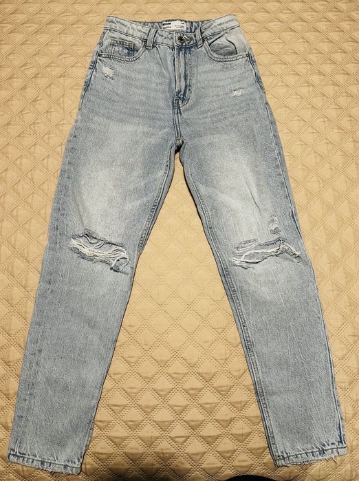 Calças Mom Jeans Bershka