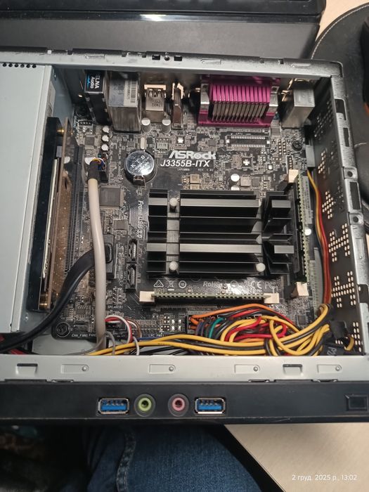 Комп'ютер Nas серверний j3355b itx nas