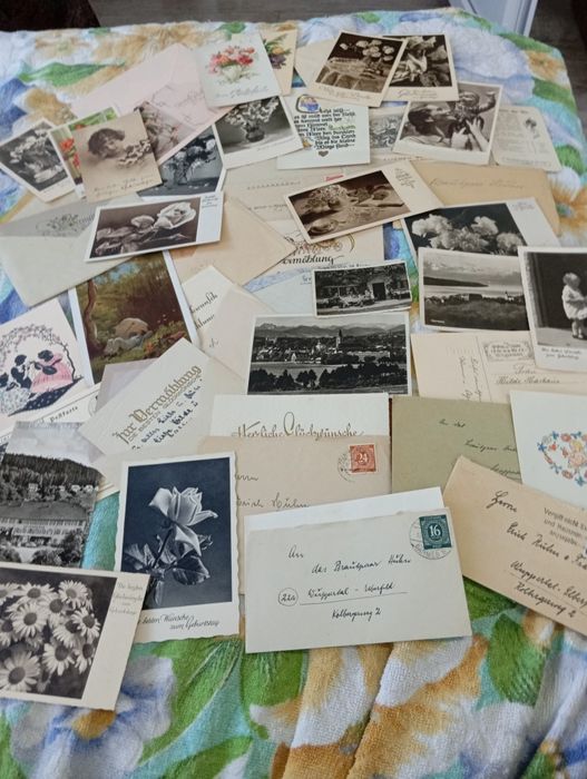 Німецькі 30-50рр листи, конверти ,листівки не воєнні