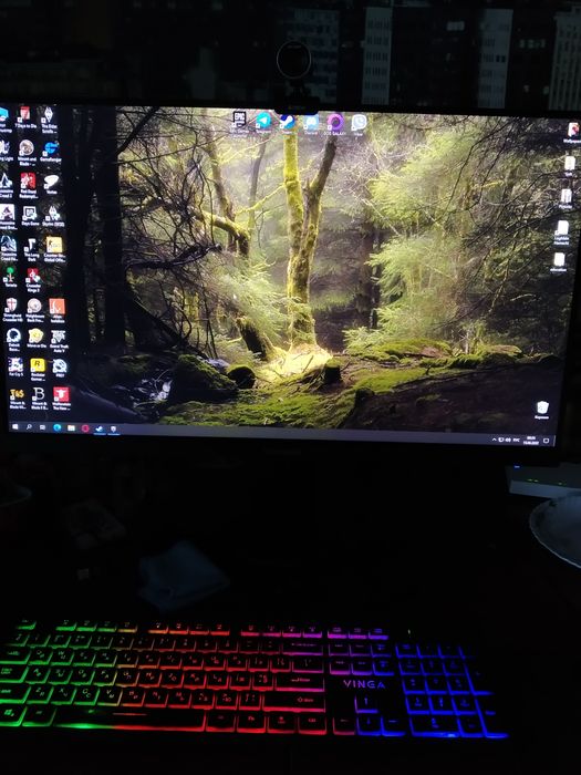 Терміново комп'ютер  + монітор для ігр/монтажу