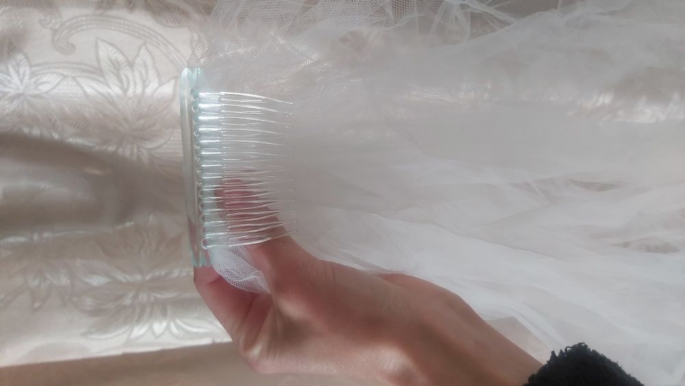 Свадебная фата новая