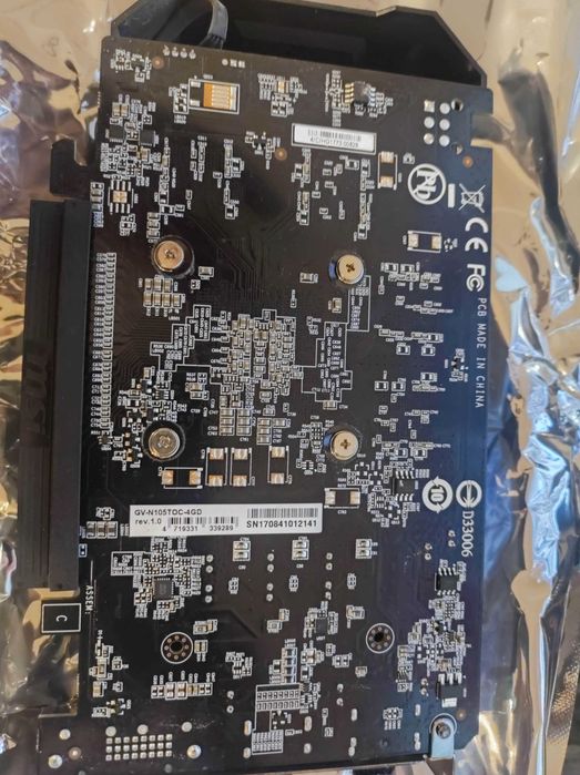 Gigabyte 1050TI OC 4G - Okazja!!!