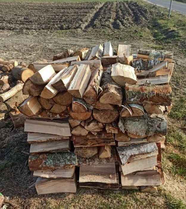 Drewno kominkowe opałowe do wędzenia - suche