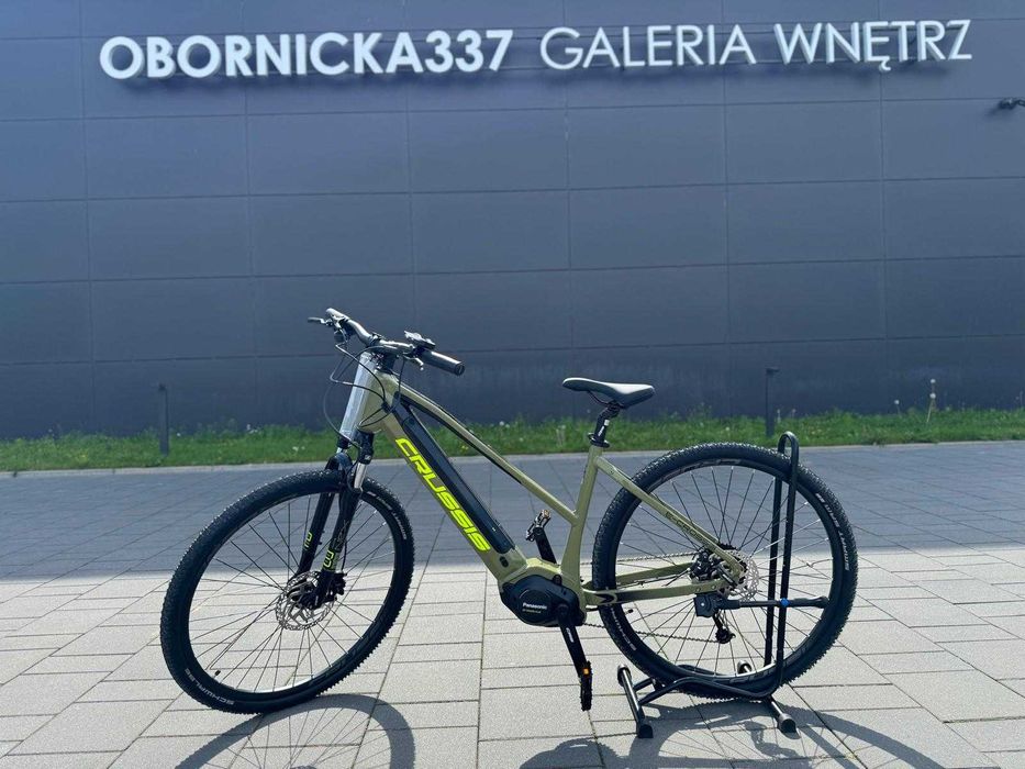 Rower elektryczny CRUSSIS e-Cross low 7.10-(518 Wh) 18" Raty 0%