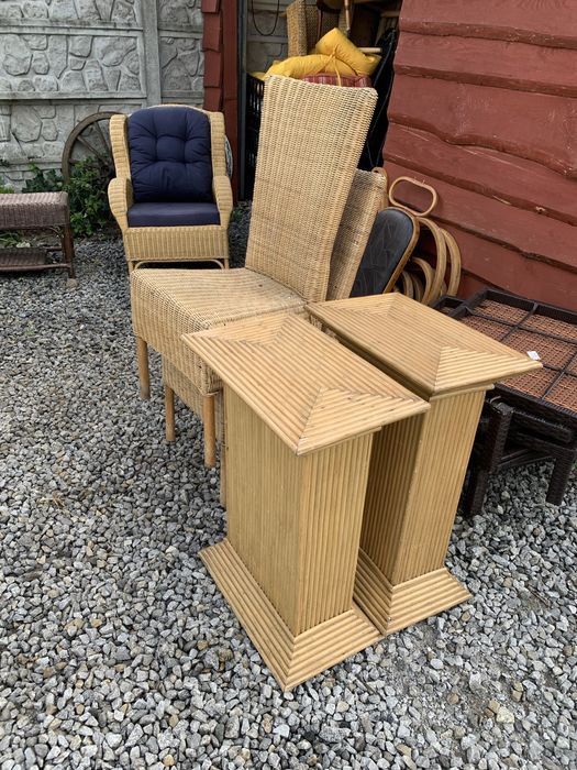 Fotele ratanowe bujane idealne na prezent