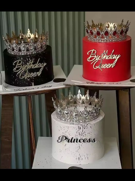 Корони та топпери для тортиків