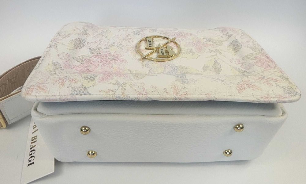 TOREBKA, Laura Biaggi,  listonoszka, biała