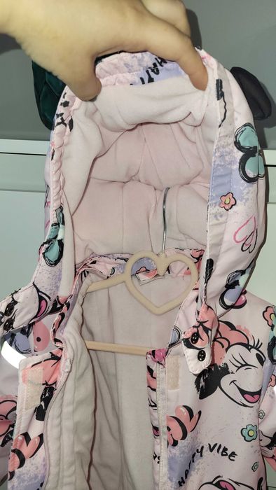 Kombinezon ocieplany dla dziewczynki