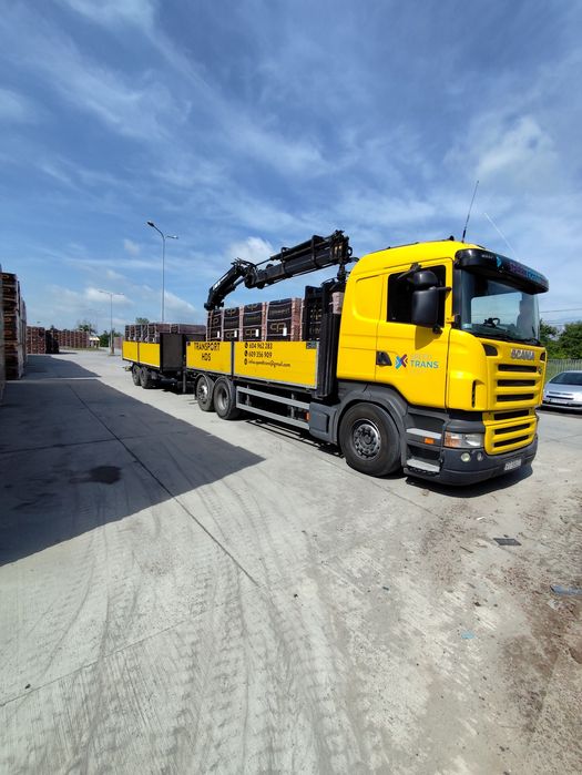 Usługi transportowe HDS Transport z rozładunkiem. Nawiąże współprace