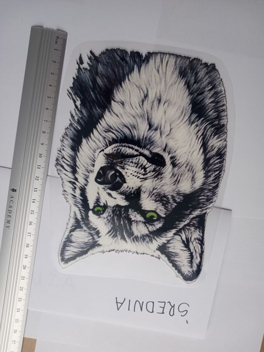 Prasowanka aplikacja na ubrania pantera leopard tygrys