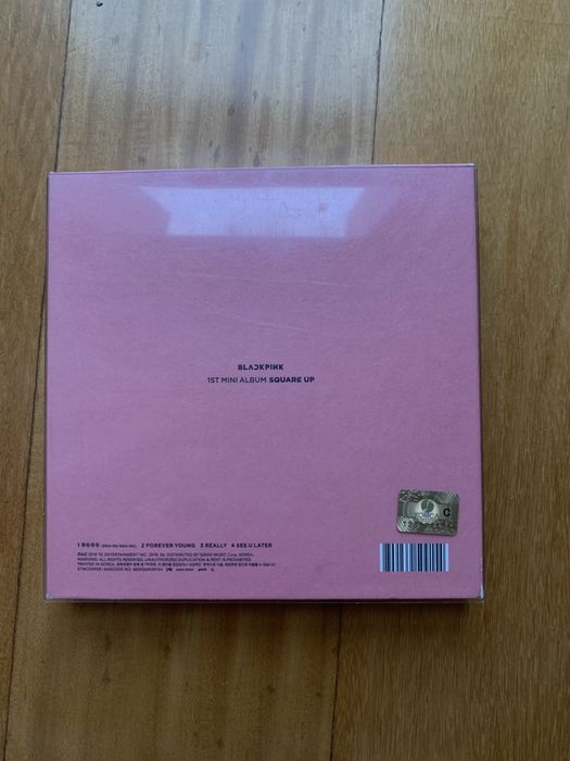 Albúm Blackpink- Square Up rosa