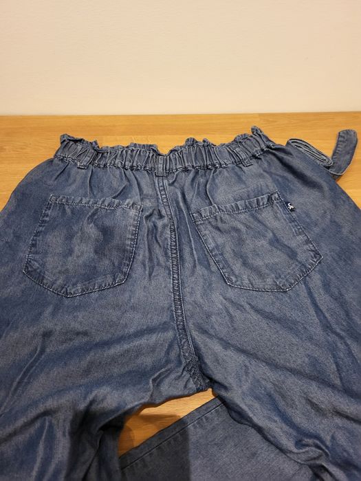 Calça de ganga verão menina 8-9 anos benetton