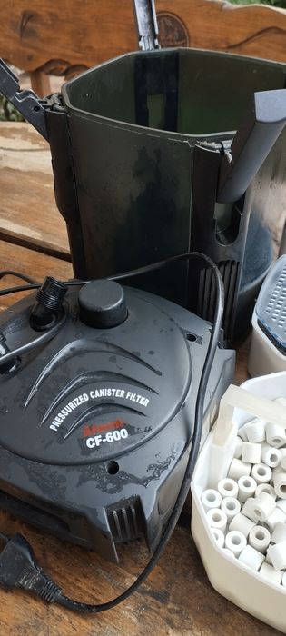 filtr zewnętrzny Atman CF-600, przeznaczony do akwariów używany